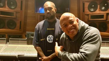 Kanye West and Dr. Dre