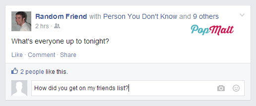 Annoying Facebook Friends: Random Friend