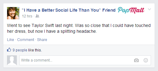 Annoying Facebook Friends: I Have a Better Social Life Than You Friend